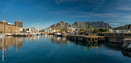 View of the Victoria & Albert Water Front, Cape Town, South Africa