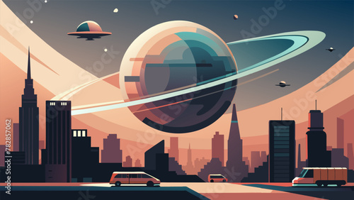 From a distance the orbiting oasis appears like a glowing pearl orbiting the planet like a protective guardian. But as you draw closer you