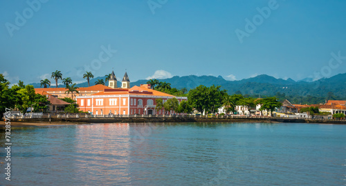 The waterfront of São Tomé, São Tomé and Príncipe (STP), Central Africa