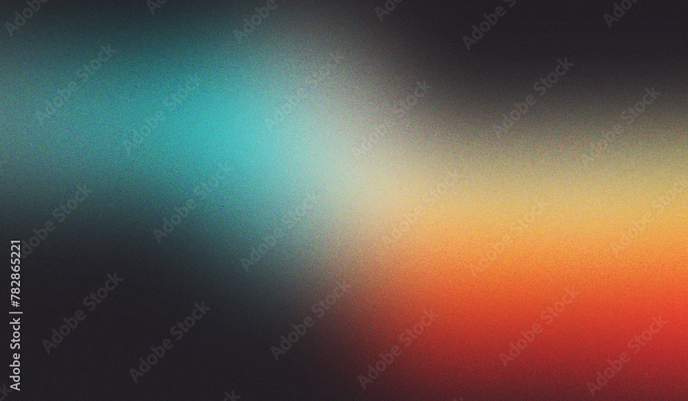 Abstract colorful background with gradient background with strong large noise effect Color gradient