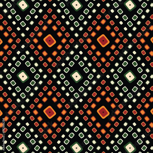 Traditional seamless bandhani patoda pattern Digital design	
