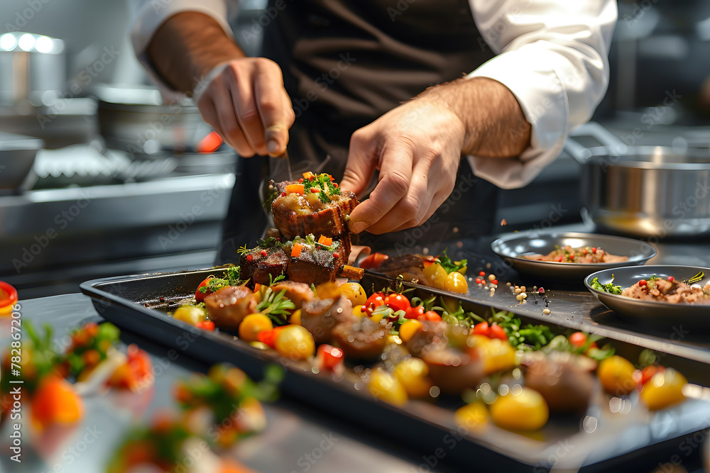 Chef's Finishing Touch: Adding the Final Flourish to the Dish