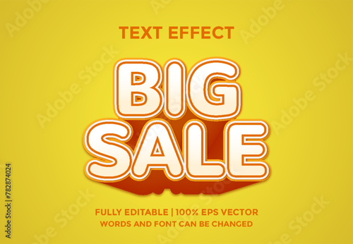 Dynamic Big Sale Editable Text Style