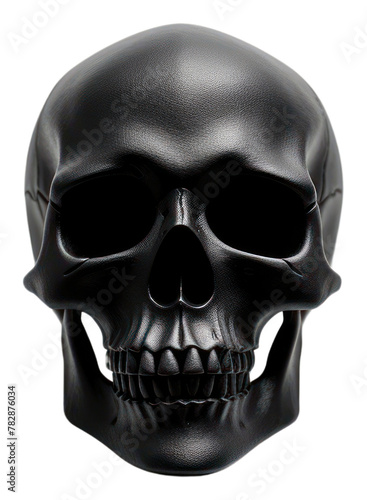 PNG Skull black white background halloween. 