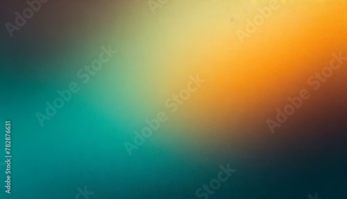 Spectrum Symphony: Teal, Orange, Yellow, Blue"