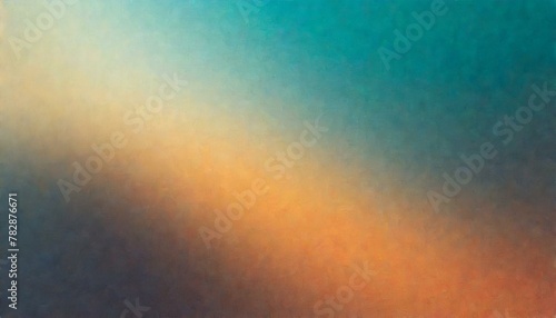 Spectrum Symphony: Teal, Orange, Yellow, Blue"