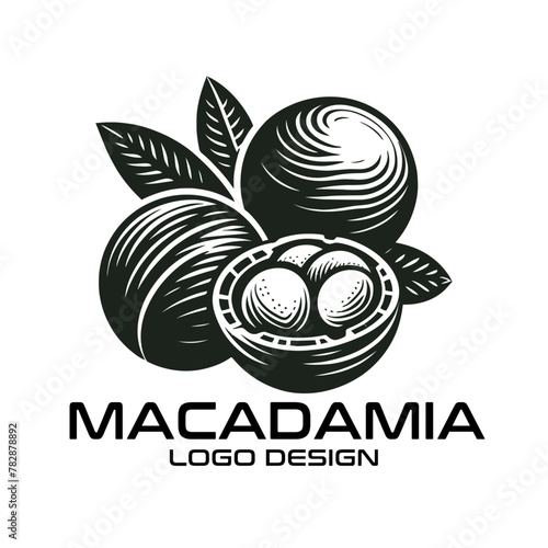 Macadamia Vector Logo Design