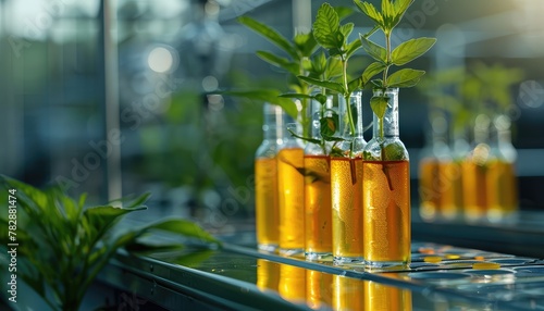 Bioethanol Production, Explore the process of bioethanol production using biotechnology, discussing the use of genetically modified microorganisms and biomass feedstocks in renewable energy production