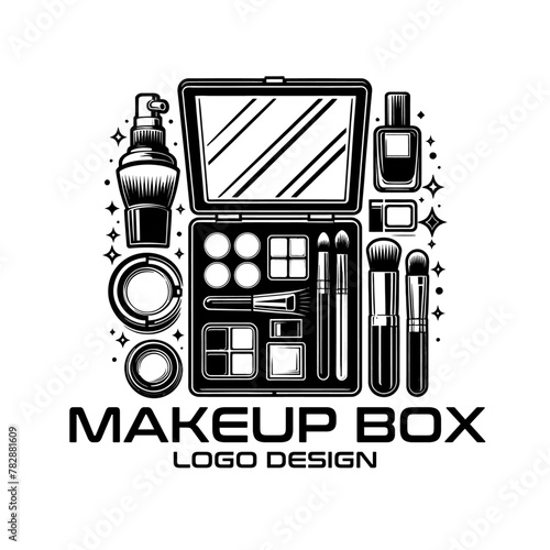 Makeup Box Vector Logo Design