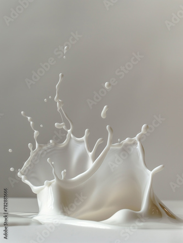 Liquid milk squirts