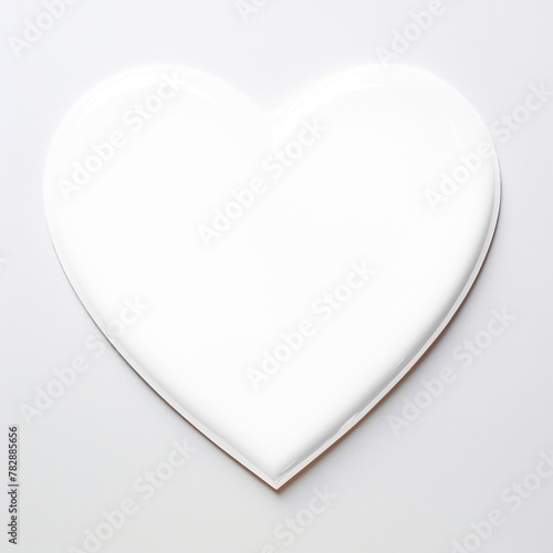 PNG Heart button pin mockup, transparent design