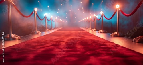 Hollywood red carpet in the spotlight