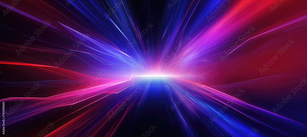 Hyperspace Travel Effect with Bright Light Speed Hyperspace Travel Effect with Bright Light Speed
