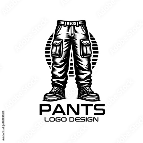 Pants Vector Logo Design 
