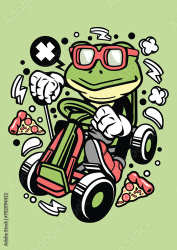 Frog Gokart Racer