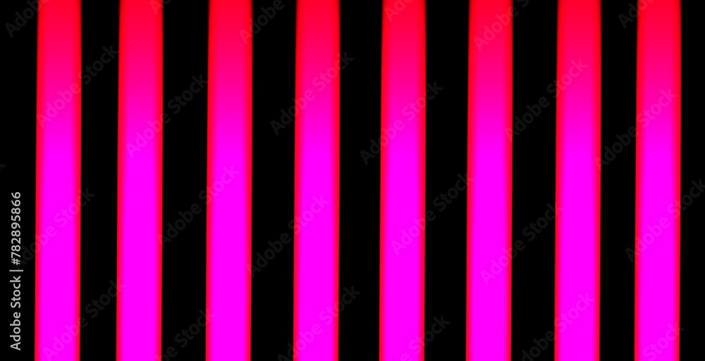 Obraz premium abstract colorful neon background view. Pink neon lines on a black background. 