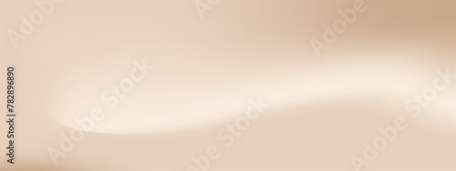 Nude Gradient. Pastel beige Background. Abstract soft backdrop. Minimal blur wallpaper. Trendy Vector illustration.