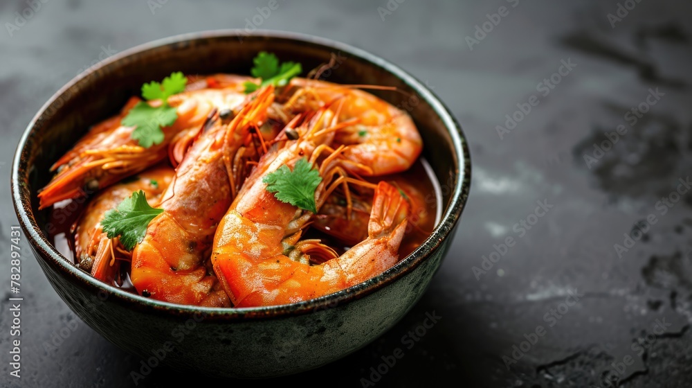 Freshly Cooked Crawfish in a Bowl