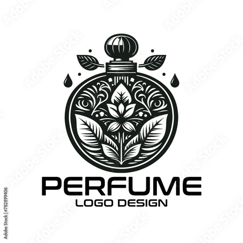 Perfume Vector Logo Design
