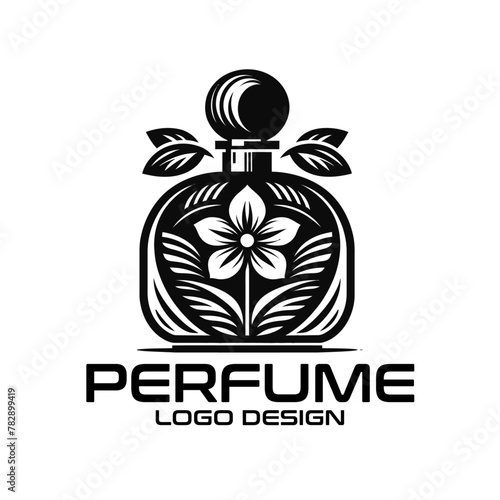 Perfume Vector Logo Design