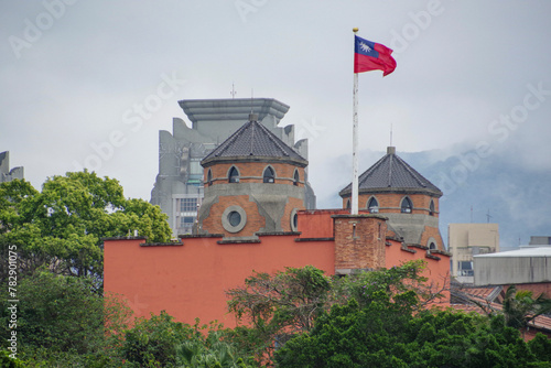 台湾における最古の建築物である紅毛城