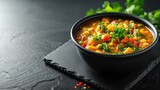 Homemade Spicy Indian Curry in bowl, inviting the viewer to enjoy a serving of this delectable dish.