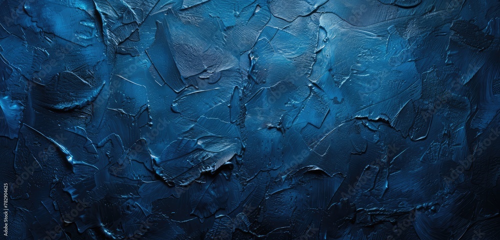 Textured Blue Abstract Surface for Creative Background