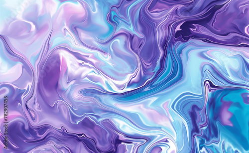 Pastel Dreams: Abstract Liquid Fantasy