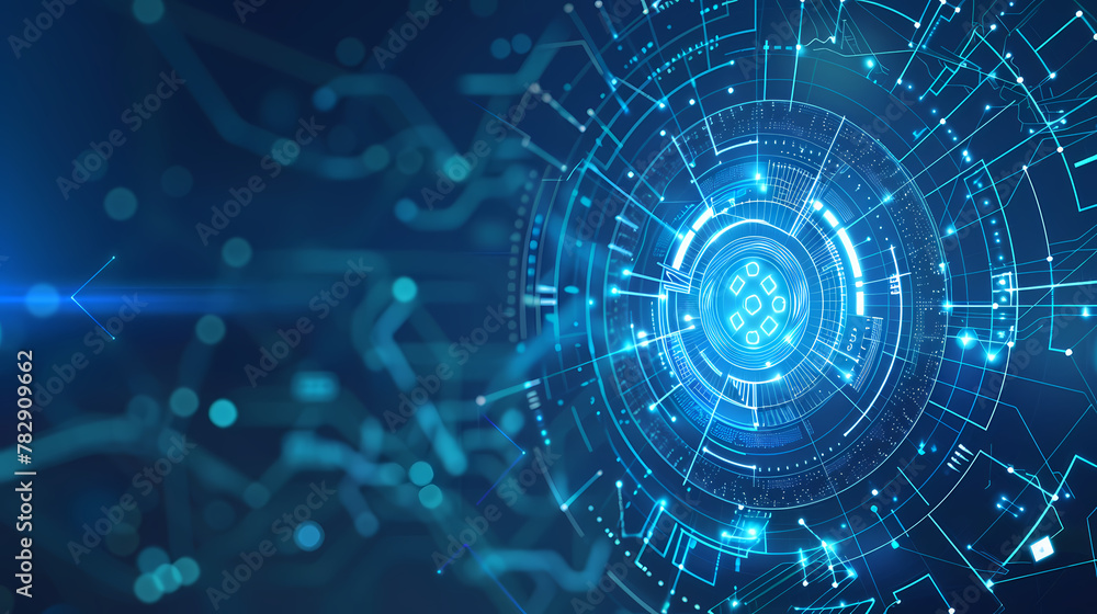 Obraz premium Abstract technology background