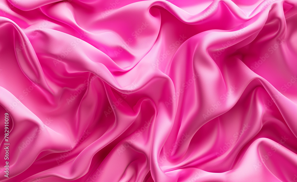 Fototapeta premium Pink Trendy Background. Magenta Muse: Embracing Barbiecore Trends.