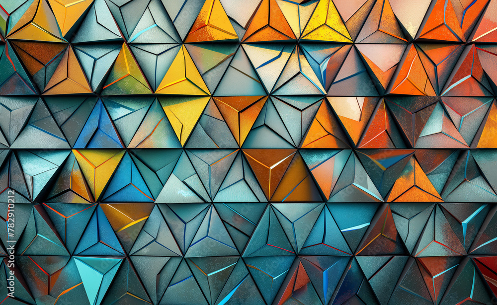Abstract triangle geometry pattern background Abstract triangle geometry pattern background