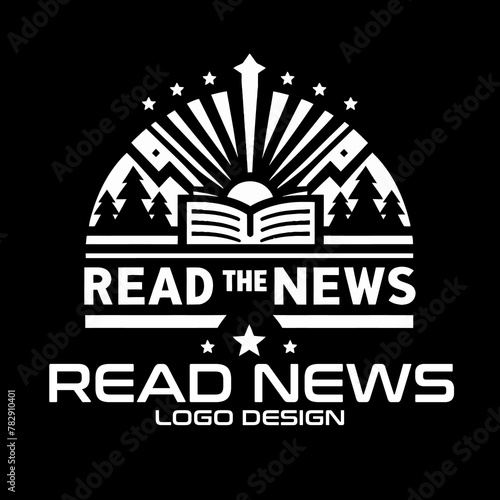 Read News Vector Logo Design