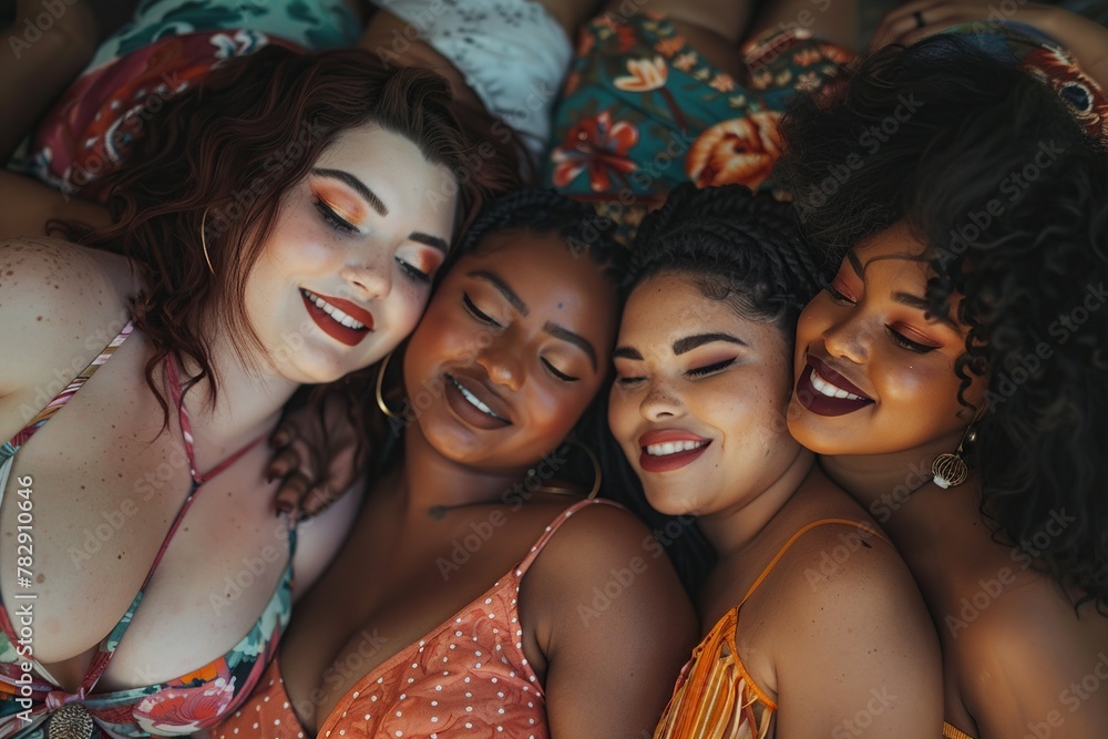 Embrace Diversity: Body-Positive Women Celebrating Beauty Embrace Diversity: Body-Positive Women Celebrating Beauty