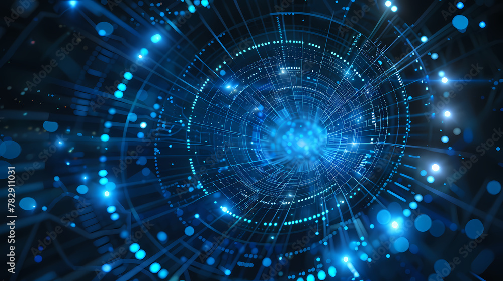 Obraz premium Abstract technology background