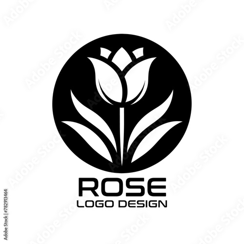 Rose Vector Logo Design