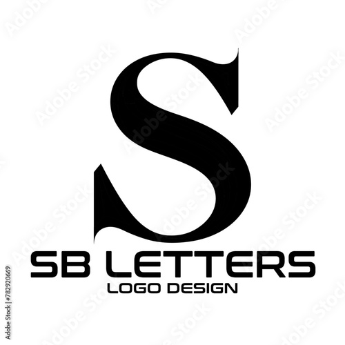 SB Letters Vector Logo Design