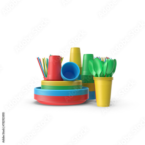 Plastic Tableware Color