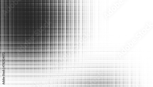 Modern abstract transparent background texture with layers of black and gray transparent material in grunge lines in random geometric pattern
