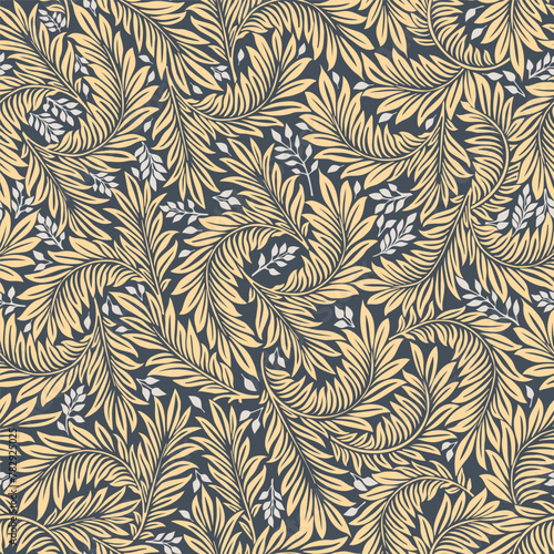Floral vintage seamless pattern for retro wallpapers. Enchanted Vintage Flowe...
