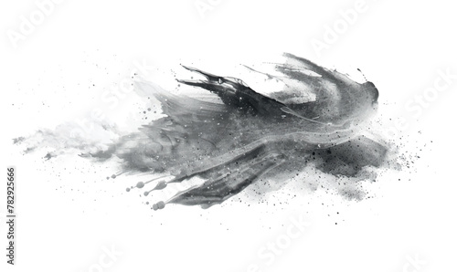 watercolor background black and white splashes