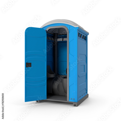 Portable Restroom Open photo