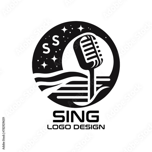 Sing Vector Logo Design