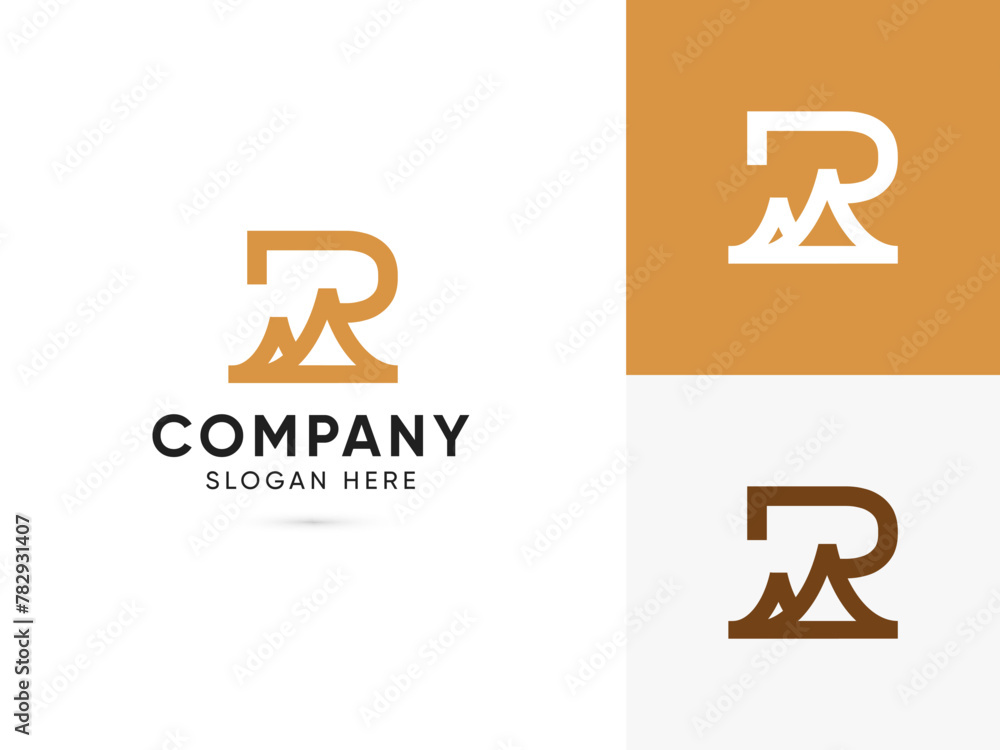 Vector illustration of a company logo design Vector illustration of a company logo design