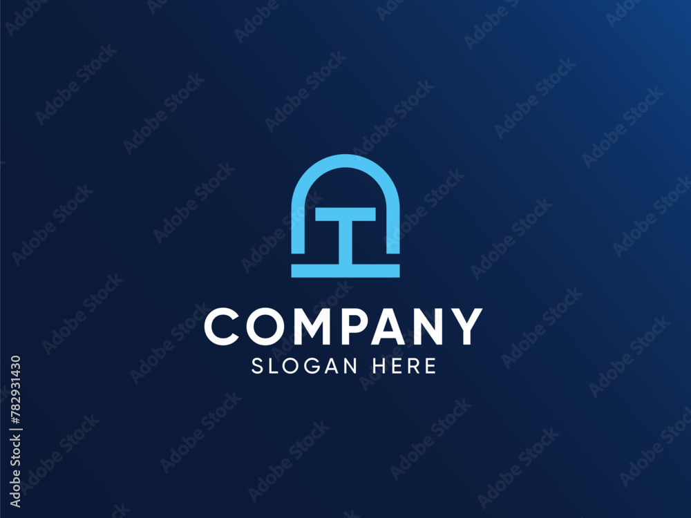Vector illustration of a company logo design Vector illustration of a company logo design