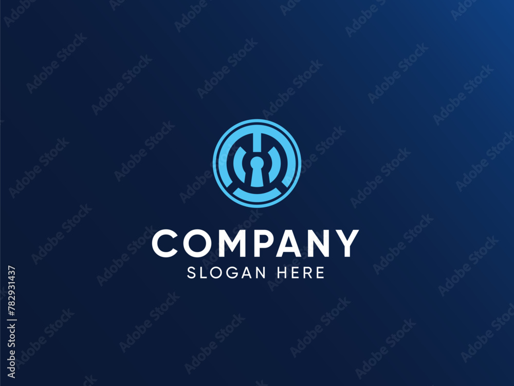 Vector illustration of a company logo design Vector illustration of a company logo design