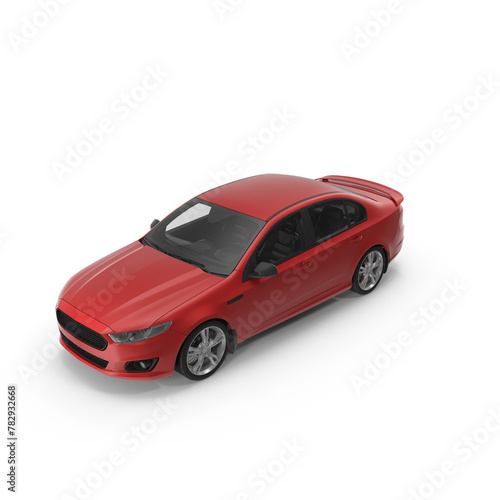 Red Car © PNG 