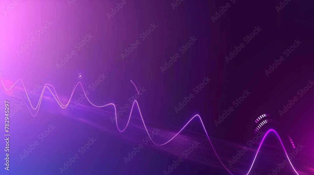 Futuristic Purple and Blue Abstract Wave Background Design Futuristic Purple and Blue Abstract Wave Background Design