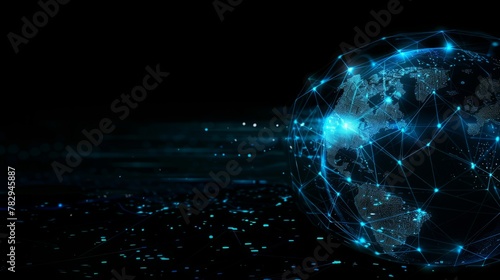 Connectivity, environmental protection, communication, networking, visualization, iot, blockchain, Earth