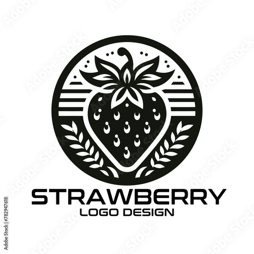 Strawberry Logo Design 2
