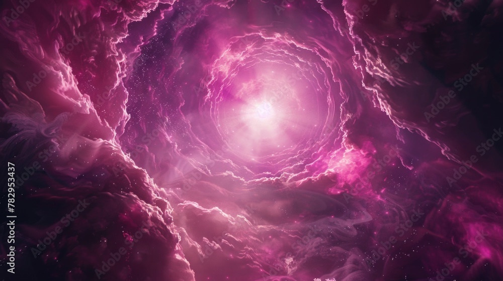 A striking swirl of purple and red against a dark sky. Suitable for various design projects A striking swirl of purple and red against a dark sky. Suitable for various design projects